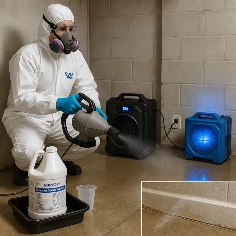 Sanitization and Odor Removal process in West Yarmouth, MA